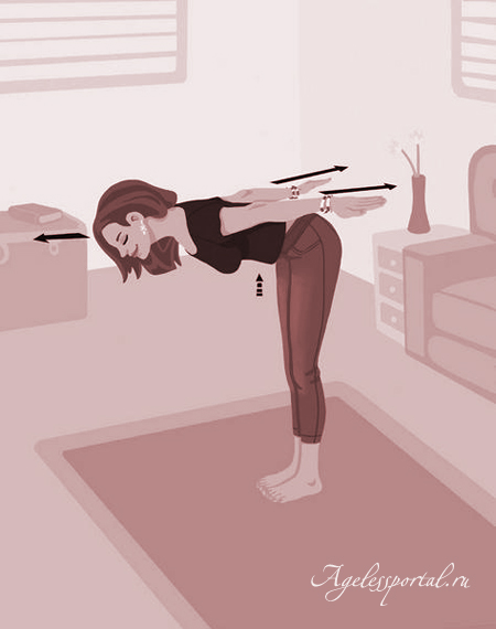 Йога между делом: тренируемся и расслабляемся до, после и во время работы по дому